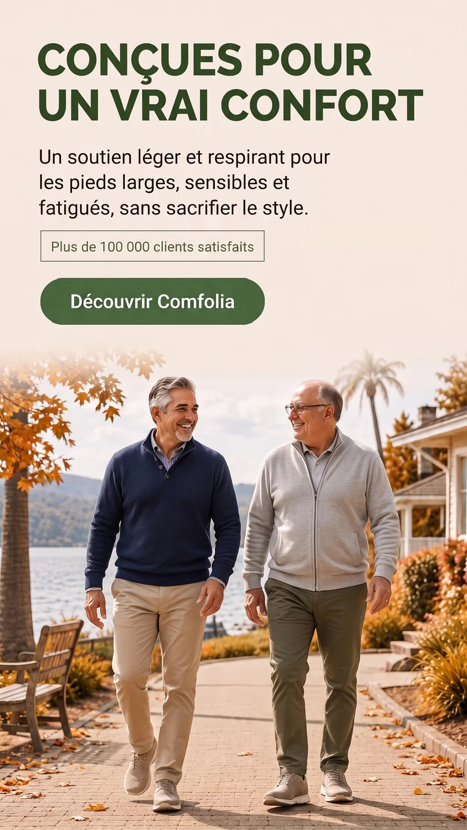 Comfolia : conçues pour un vrai confort