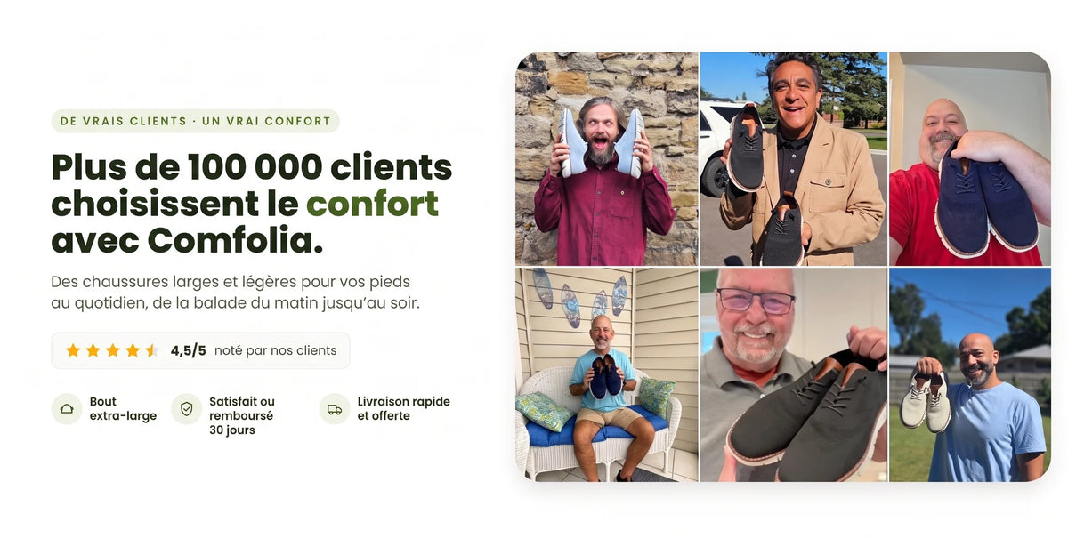 Plus de 100 000 clients choisissent le confort avec Comfolia