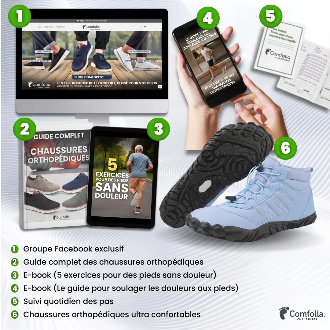 Frost Pro – Bottes d'hiver légères pour marcher sans douleur (unisexe)