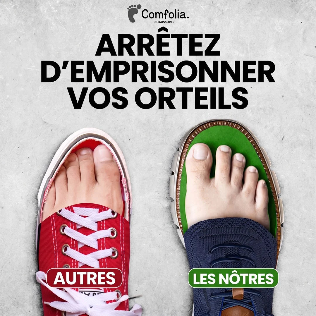 1. Enfin une chaussure confort qui n'en a pas l'air
