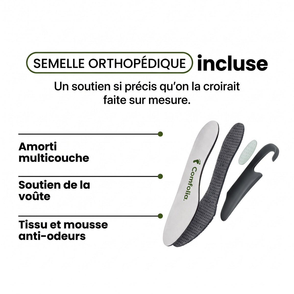 Ultra Comfy – Chaussures extra-larges pour homme
