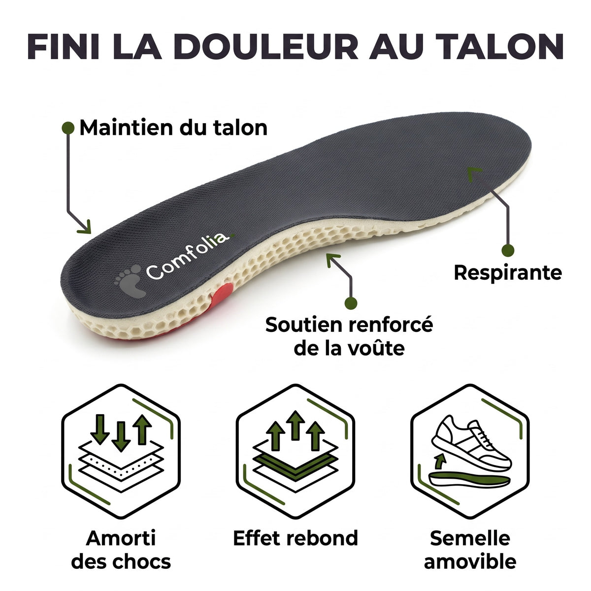 Ultra Comfy – Chaussures extra-larges pour homme